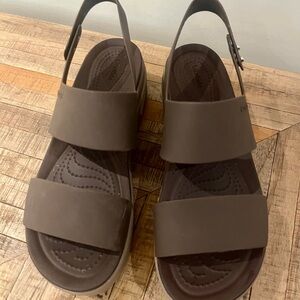 CROCS Brown Women's Sandals